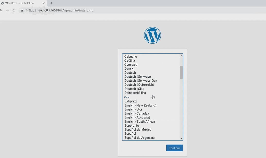 Docker部署wordpress